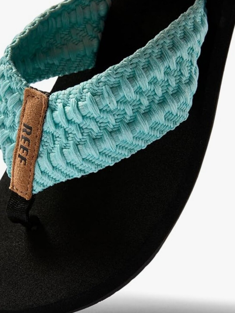 Reef Cushion Threads Flip-Flop Sandals- Aqua - Picture 6 of 13